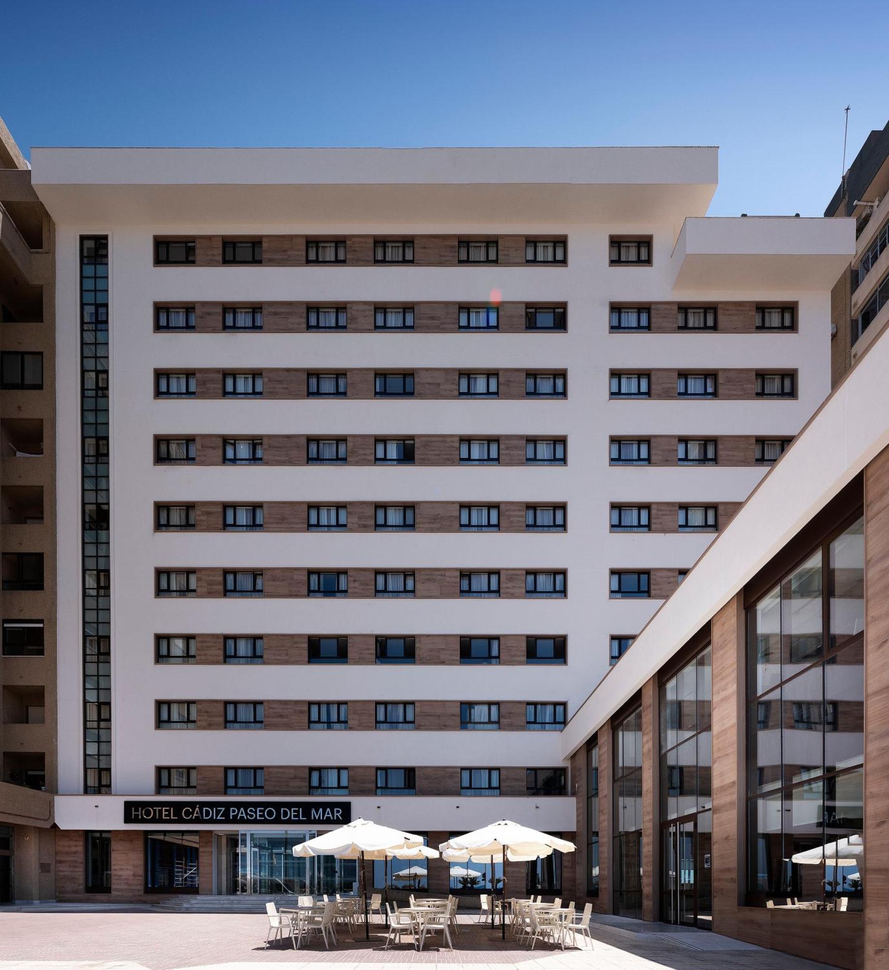 Hotel Cadiz Paseo Del Mar, Affiliated By Melia Exterior foto